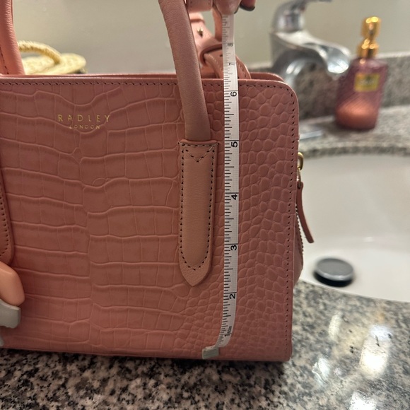 Radley London Pink Purse with Scottie Bag Charm - Picture 9 of 9